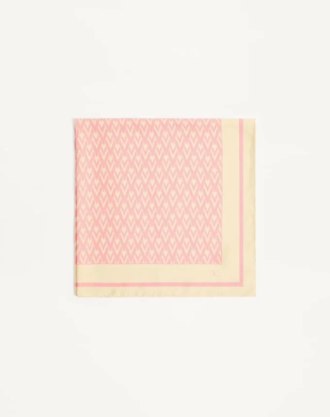 Foulard en soie Toute La V