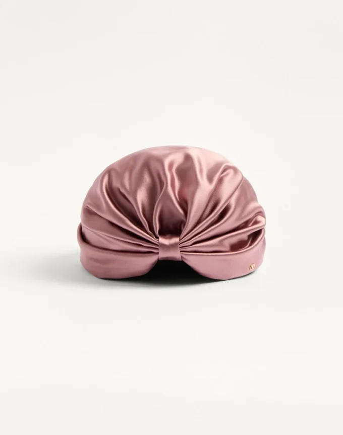 Foulard turban en soie