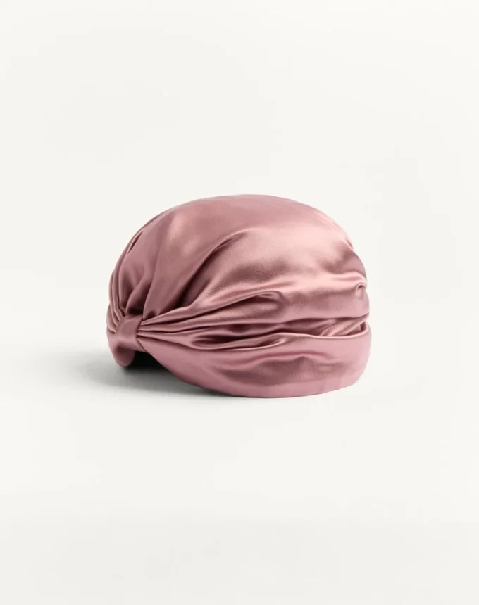Foulard turban en soie