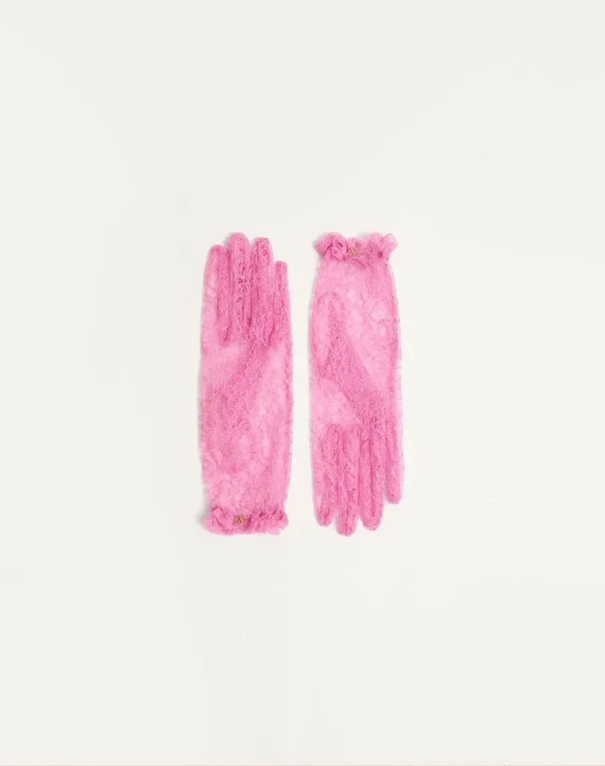Gants en dentelle VLogo Signature