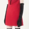 Gants longs en chenille VLogo Signature