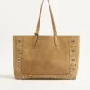 Grand sac cabas en daim Nellcôte de Valentino Garavani Grand sac cabas en daim Nellcôte de Valentino Garavani