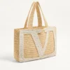 Grand sac cabas Valentino Garavani Viva Superstar en raphia Grand sac cabas Valentino Garavani Viva Superstar en raphia