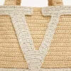 Grand sac cabas Valentino Garavani Viva Superstar en raphia Grand sac cabas Valentino Garavani Viva Superstar en raphia