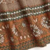 Jupe en maille avec motif jacquard lurex Jupe en maille avec motif jacquard lurex