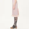 Jupe en satin avec plumes Jupe en satin avec plumes