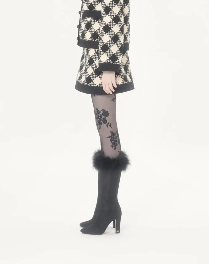 Jupe en tweed Damier Jupe en tweed Damier