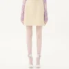 Jupe en tweed de laine uni Jupe en tweed de laine uni