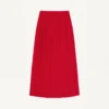 Jupe midi en georgette Jupe midi en georgette