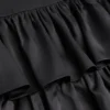 Jupe à volants en satin — Jupe à volants en satin —