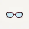 Lunettes ovales enveloppantes en acétate Lunettes ovales enveloppantes en acétate