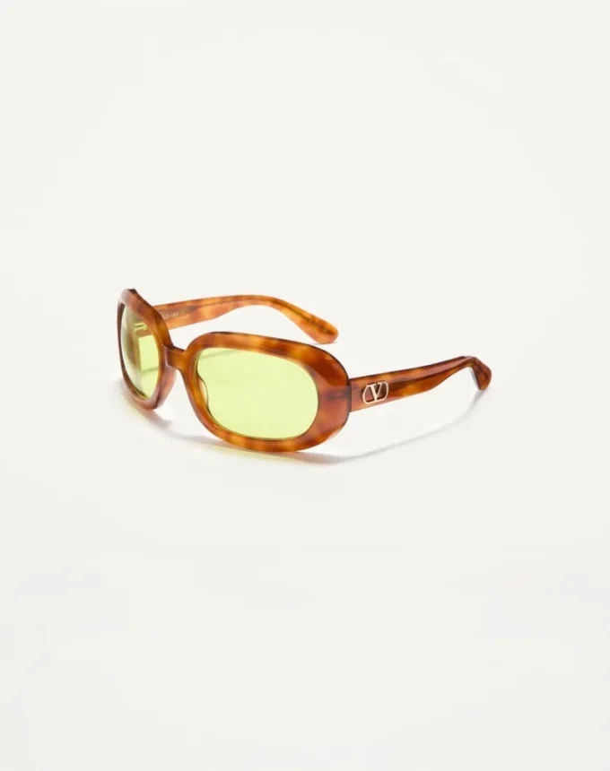 Lunettes ovales enveloppantes en acétate Lunettes ovales enveloppantes en acétate