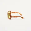Lunettes ovales enveloppantes en acétate Lunettes ovales enveloppantes en acétate