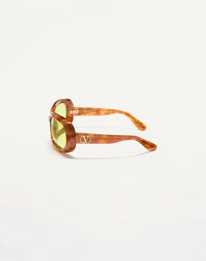 Lunettes ovales enveloppantes en acétate Lunettes ovales enveloppantes en acétate
