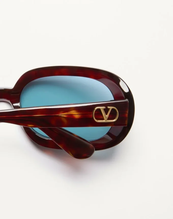 Lunettes ovales enveloppantes en acétate Lunettes ovales enveloppantes en acétate