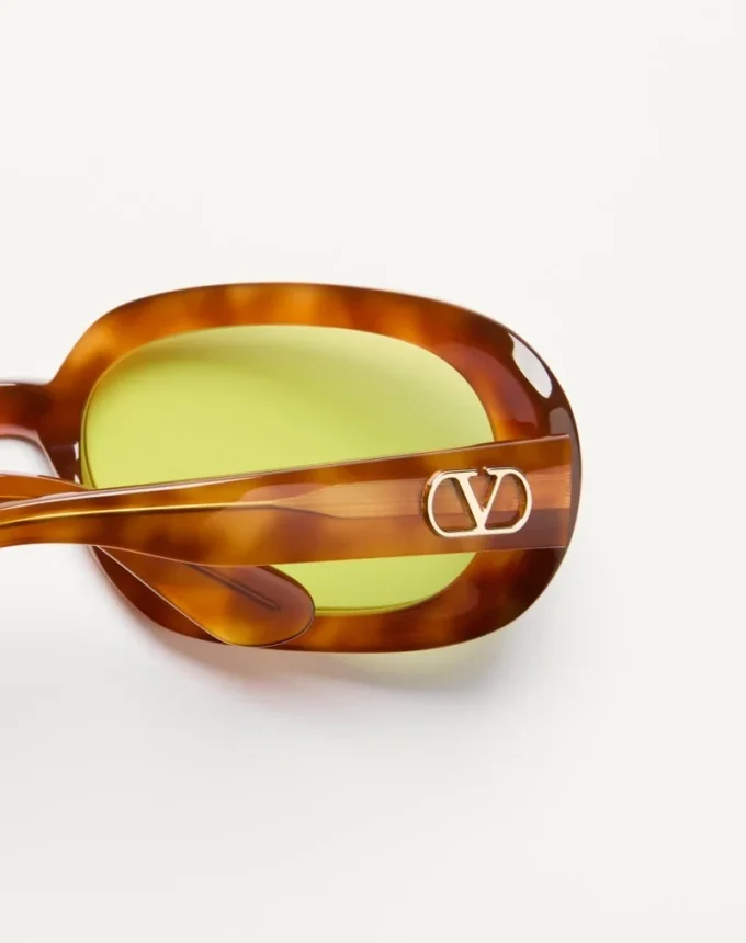 Lunettes ovales enveloppantes en acétate Lunettes ovales enveloppantes en acétate
