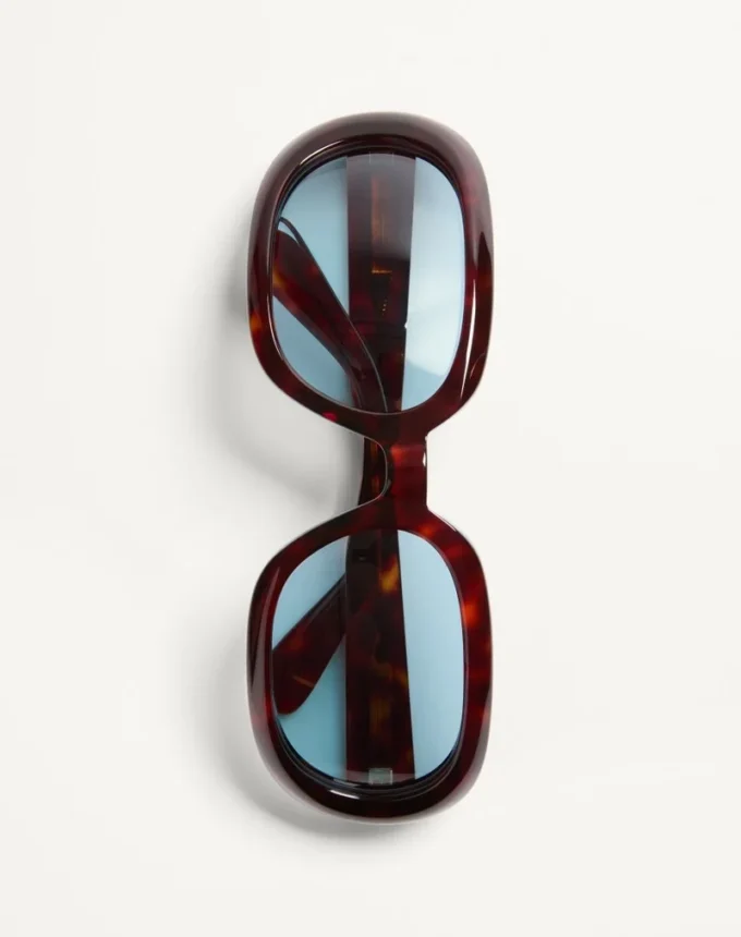 Lunettes ovales enveloppantes en acétate Lunettes ovales enveloppantes en acétate