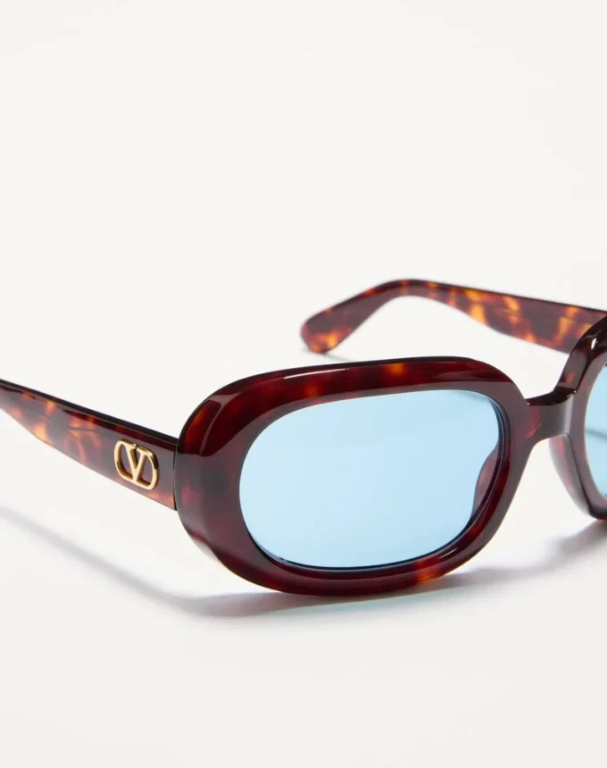 Lunettes ovales enveloppantes en acétate Lunettes ovales enveloppantes en acétate