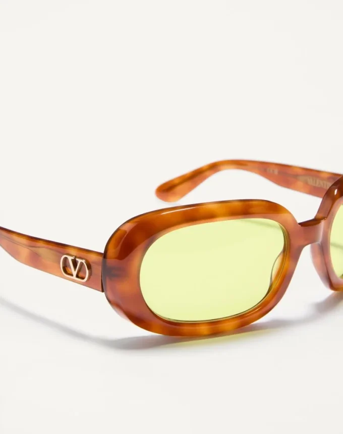 Lunettes ovales enveloppantes en acétate Lunettes ovales enveloppantes en acétate