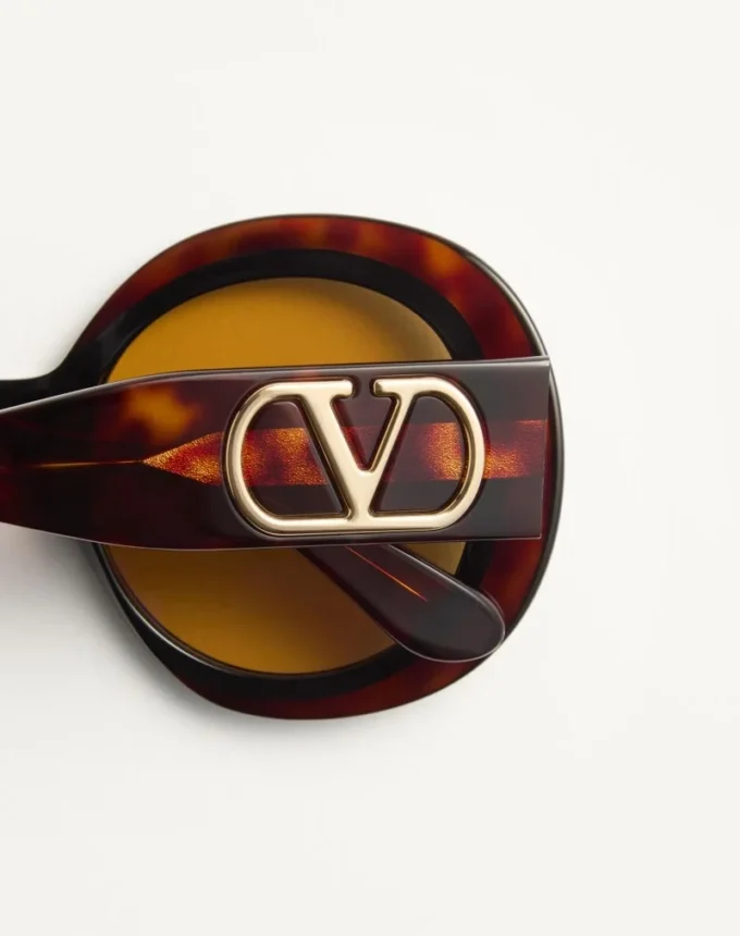 Lunettes rondes spectaculaires en acétate des années 1960 Lunettes rondes spectaculaires en acétate des années 1960