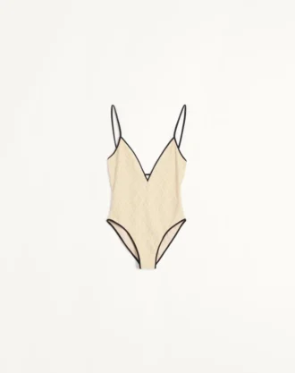 Maillot de bain en jacquard Toute La V