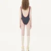 Maillot de bain en lycra avec imprimé Cherryfic Maillot de bain en lycra avec imprimé Cherryfic