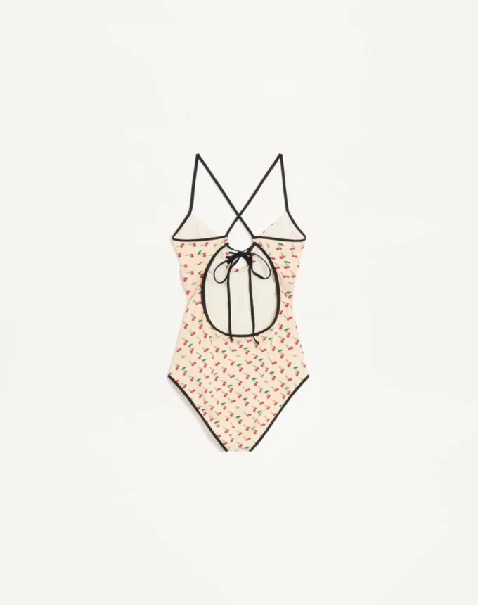 Maillot de bain une pièce en lycra Cherryfic Maillot de bain une pièce en lycra Cherryfic