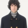Manteau croisé en feutre de laine Valentino Manteau croisé en feutre de laine Valentino
