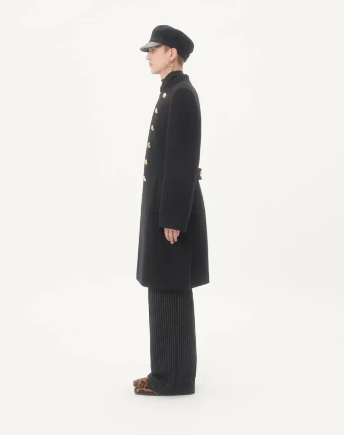 Manteau croisé en laine double épaisseur Valentino Manteau croisé en laine double épaisseur Valentino