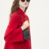 Manteau drapé compact Manteau drapé compact