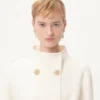 Manteau drapé compact Manteau drapé compact