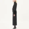 Manteau drapé compact Manteau drapé compact