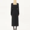 Manteau drapé compact Manteau drapé compact
