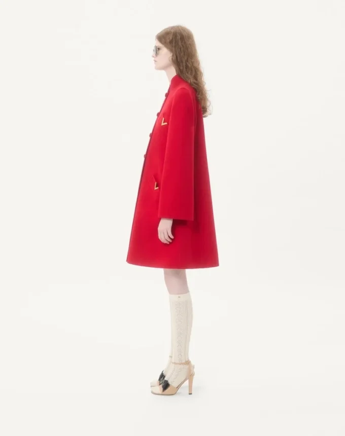 Manteau drapé compact Manteau drapé compact