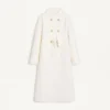 Manteau drapé compact Manteau drapé compact