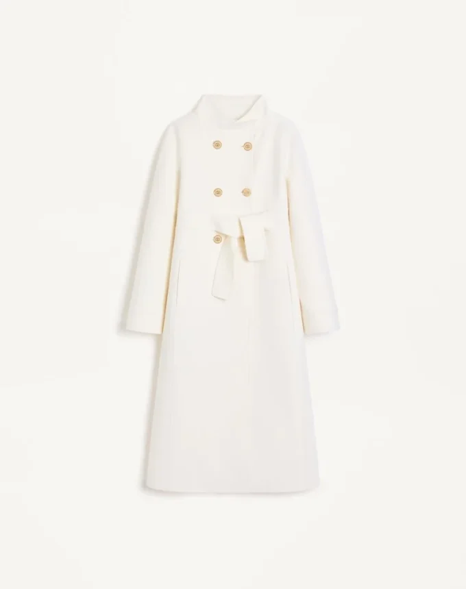 Manteau drapé compact Manteau drapé compact