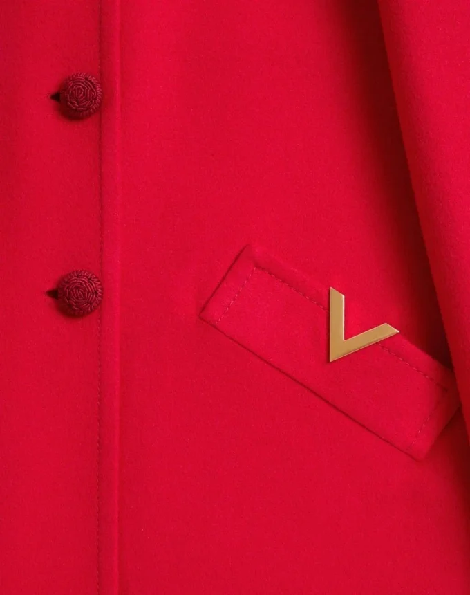 Manteau drapé compact Manteau drapé compact