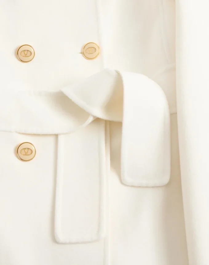 Manteau drapé compact Manteau drapé compact
