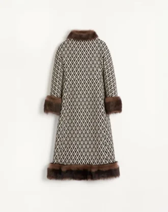 Manteau en jacquard Toute La V