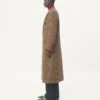 Manteau en laine à double boutonnage Valentino avec motif Glen Plaid Manteau en laine à double boutonnage Valentino avec motif Glen Plaid