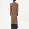 Manteau en laine à double boutonnage Valentino avec motif Glen Plaid Manteau en laine à double boutonnage Valentino avec motif Glen Plaid