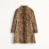 Manteau en laine imprimé Jaguar Spots Manteau en laine imprimé Jaguar Spots
