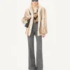 Manteau en peau lainée Manteau en peau lainée