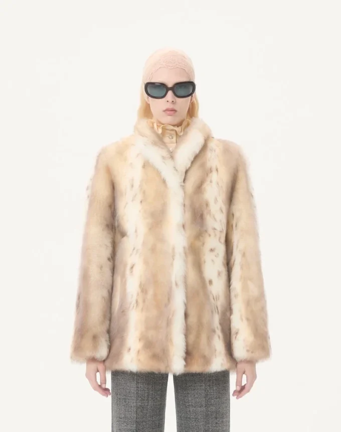 Manteau en peau lainée Manteau en peau lainée