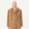 Manteau en peau lainée Manteau en peau lainée
