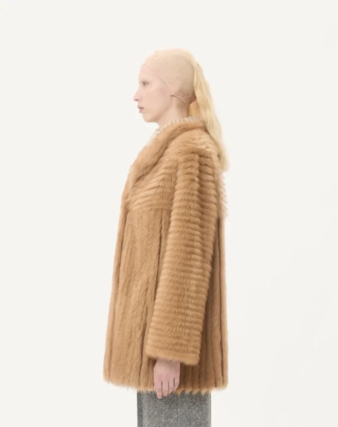 Manteau en peau lainée Manteau en peau lainée