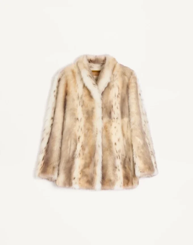 Manteau en peau lainée Manteau en peau lainée