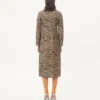 Manteau en tissu imprimé animalier Manteau en tissu imprimé animalier