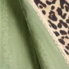Manteau en tissu imprimé animalier Manteau en tissu imprimé animalier