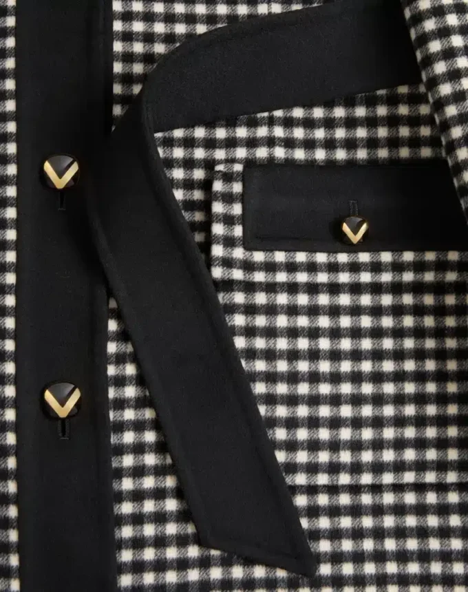 Manteau Micro Vichy Manteau Micro Vichy